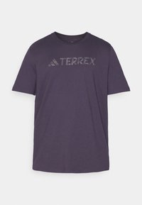 TERREX CLASSIC LOGO TEE - Print T-shirt - aurora black