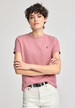 SHORT SLEEVE REGULAR FIT - T-shirt - bas - dusty rose