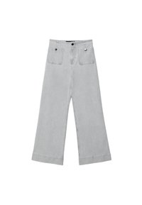 MINIMALIST WITH POCKETS  - Zvonové džínsy - dark grey