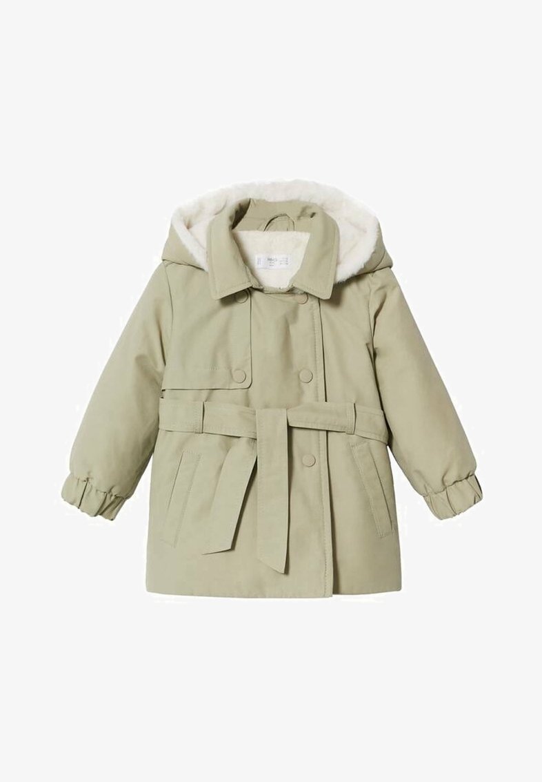Mango Kids Zimní bunda - khaki