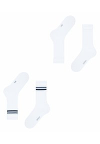 Esprit Tennis Stripe 2-Pack - Calze - off white