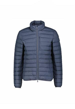 TOM TAILOR Giacca Uomo Taglie Forti: Modello 1039930, Blu Scuro, 3XL, Con Cappuccio Staccabile E Trattamento Idrorepellente