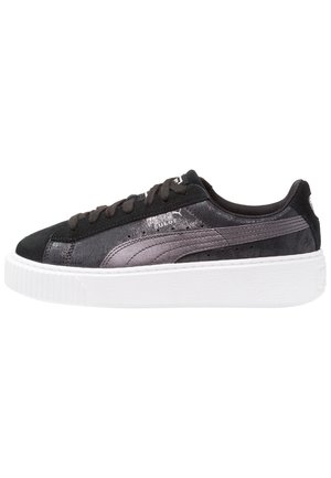 Puma SUEDE PLATFORM SAFARI - Sneakers basse - black