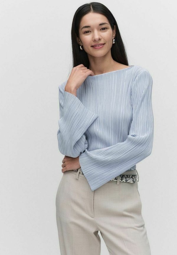 DUA PLEATED LONG SLEEVE - Bluse