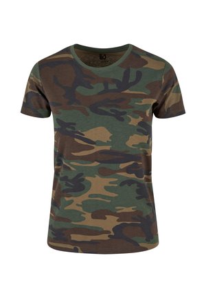 Brandit Majica kratkih rukava s printom - woodland