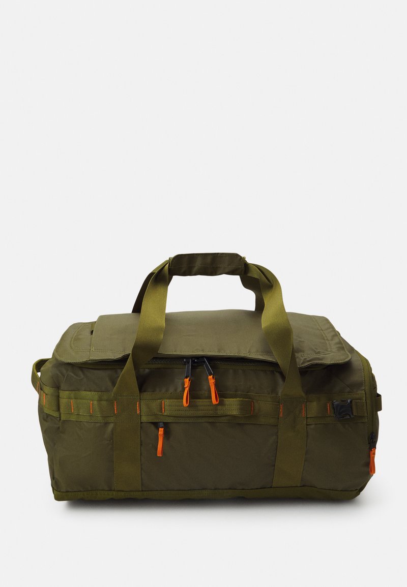 The North Face BASE CAMP VOYAGER DUFFEL 62L UNISEX - Treningsbag - forest olive/desert rust/white dune