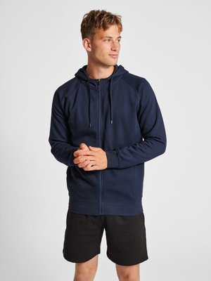 Hummel, Zip-up sweatshirt - marine