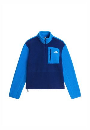 The North Face, W YUMIORI 1/4 ZIP. - Sweat polaire - bold blue active blue