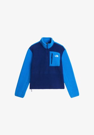 The North Face, W YUMIORI 1/4 ZIP. - Sweat polaire - bold blue active blue