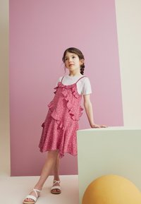 Next FRILL SLIP AND SET - REGULAR FIT - Basic póló - pink