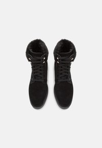 BOSS Botines con cordones - black