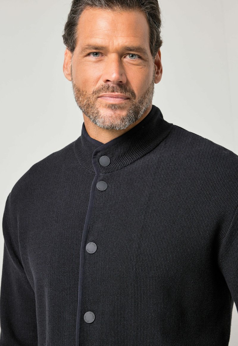 JP1880 FLEXNAMIC SNAP BUTTONS - Cardigan - black - Zalando