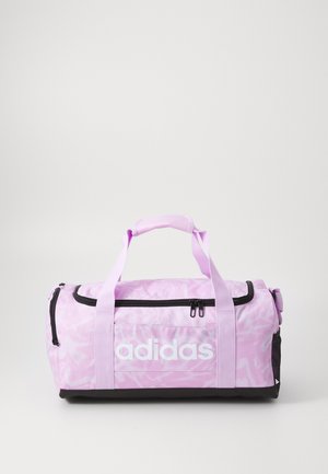 adidas Performance LINEAR SMALL DUFFEL GRAPHICS - Sports bag - ice lavender/bliss lilac/white