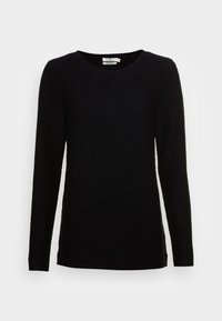 TOM TAILOR Strickpullover - black