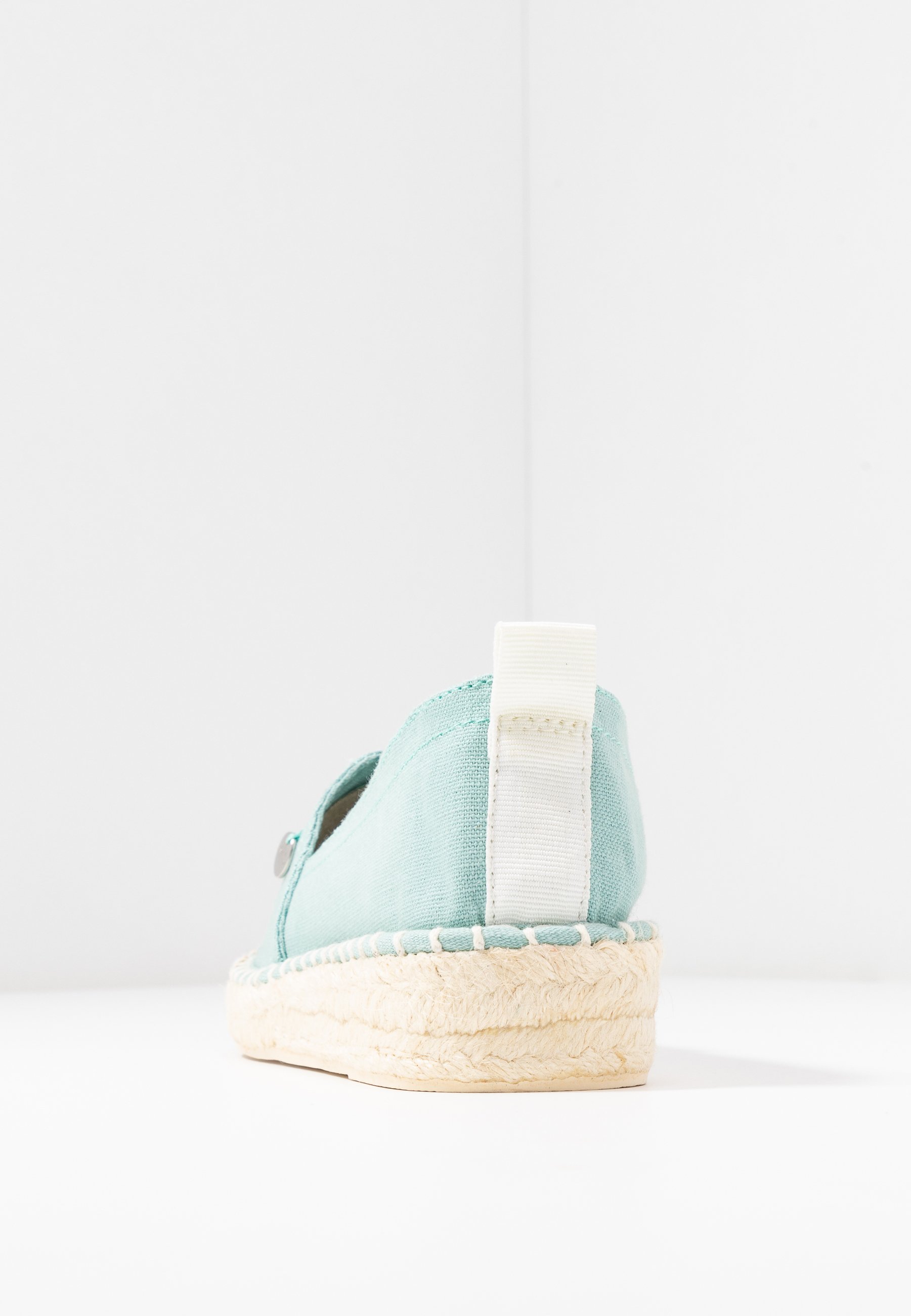 INES BASIC Espadrillos light aqua green INES BASIC Espadrillos light aqua green