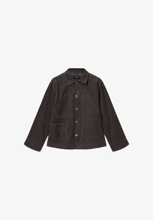AllSaints, MUKESH CORD SHACKET - Let jakke / Sommerjakker - dark brown