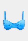 COLLECTIVE RUCHED UNDERWIRE BRA - Bikinio viršutinė dalis - sapphire
