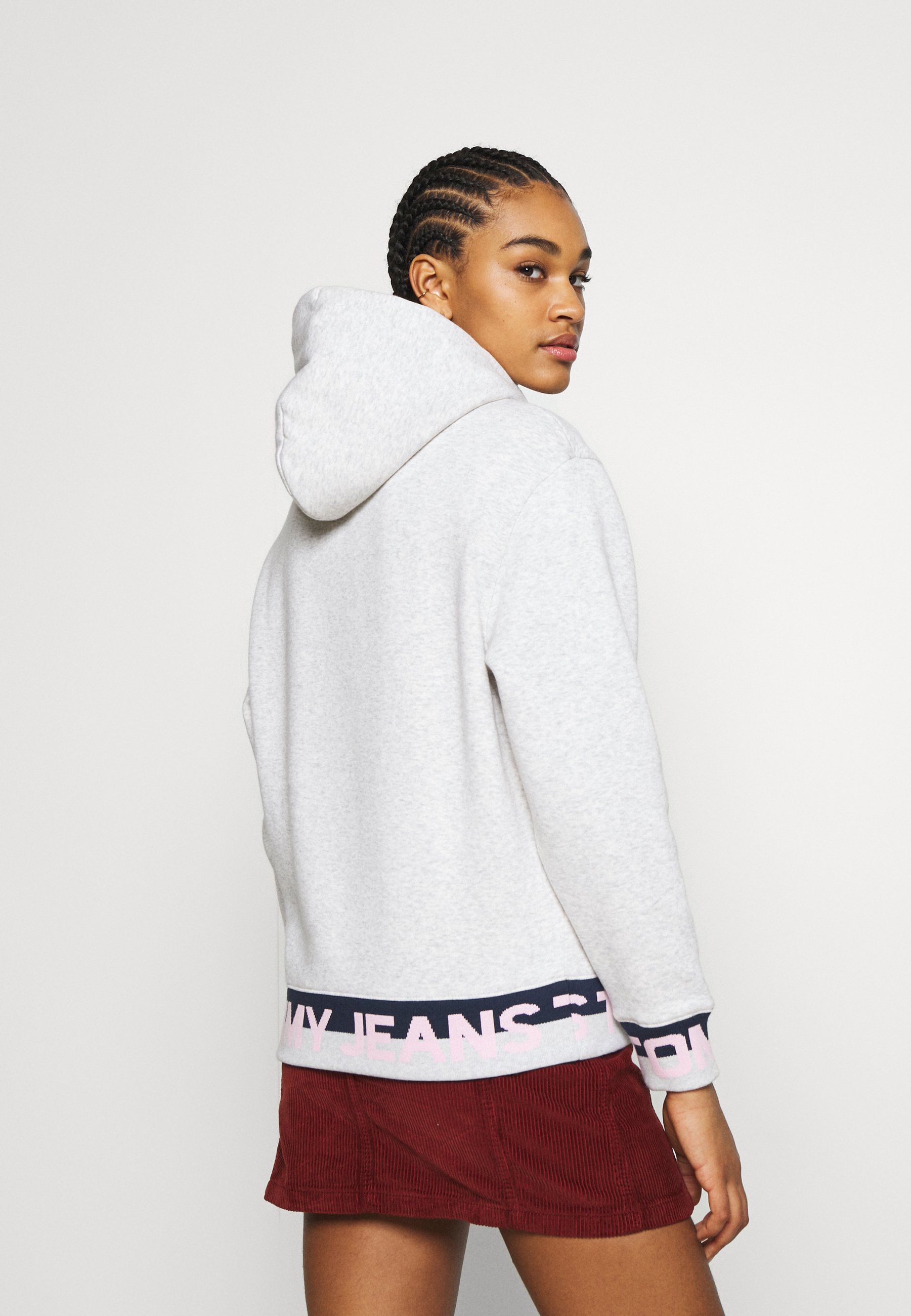 Tommy jeans branded hem hood Clearance