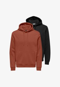 Ausgewählt, schwarz   rot