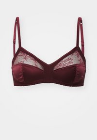 ÈVE - Soutien-gorge triangle - dark red/rouge obscur