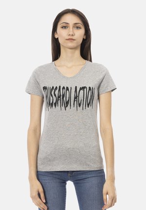 Trussardi Action T-shirt print - grey