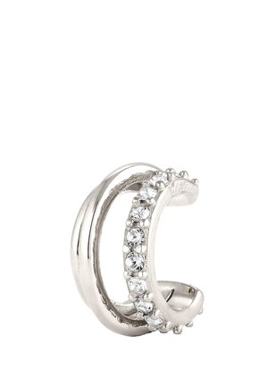 SPARKLING BASIC CUFF - MIT KRISTALLEN VON SWAROVSKI® - Ohrringe - silberfarben