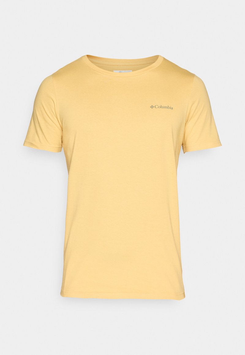 Columbia T-shirt print geel