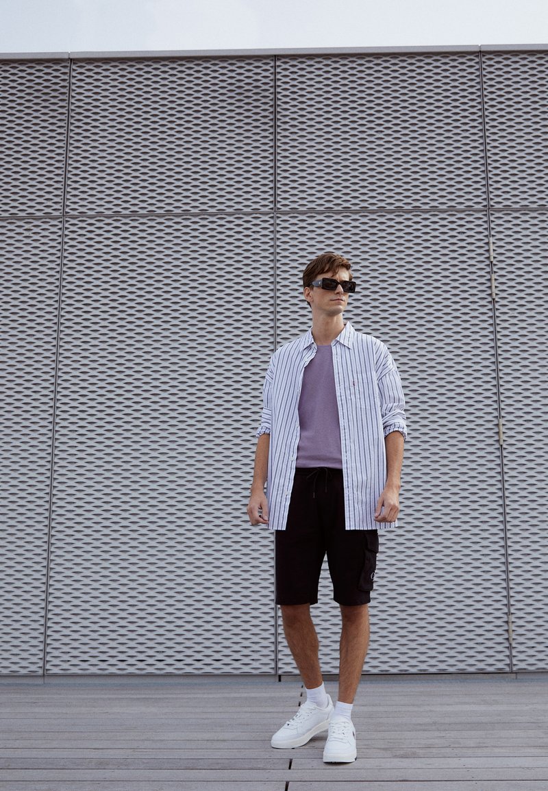 Lee SHAPED TEE - T-shirt básica - washed purple