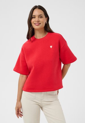 Kaffe, KALIDDY 1/2 SLEEVED SWEATSHIRT - T-shirt basique - lollipop