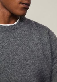 Hackett London CREW - Svetr - granite grey