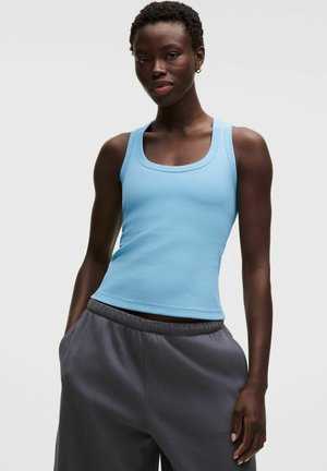 lululemon, LITTLE SCOOPNECK - Top - dreamy blue