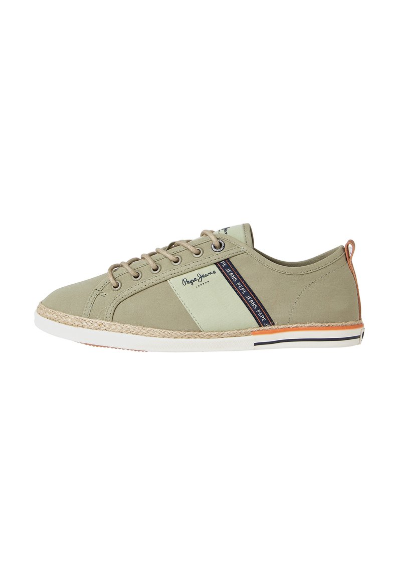 Pepe Jeans MAOUI TAPE SUNSET Baskets basses army/vert foncé