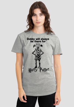 Cotton Soul, HARRY POTTERALWAYS BE THERE - Print T-shirt - mottled light grey
