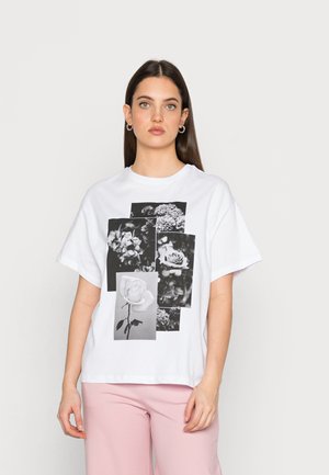 Print T-shirt - white