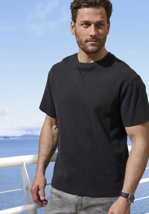 john devin, JOHN DEVIN T-SHIRT - T-Shirt basic - schwarz
