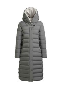 Khujo Teiva2-YM Cappotto Lungo Trapuntato Invernale Da Donna, Impermeabile E Antivento, Con Cappuccio, Taglie XS-XXL, Nero
