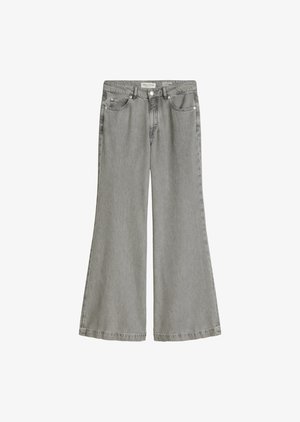 Marc O'Polo, DENIM TROUSERS, FLARED FIT, MID WAIST - Τζιν καμπάνα - clean light grey wash