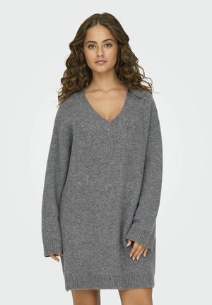 ONLY ONLALPHA - Strickpullover - medium grey melange