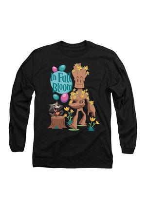 GUARDIANS OF THE GALAXY IN FULL BLOOM - Long sleeved top - black