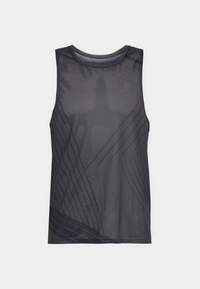 SENSE AERO TANK - Top - ebony/black