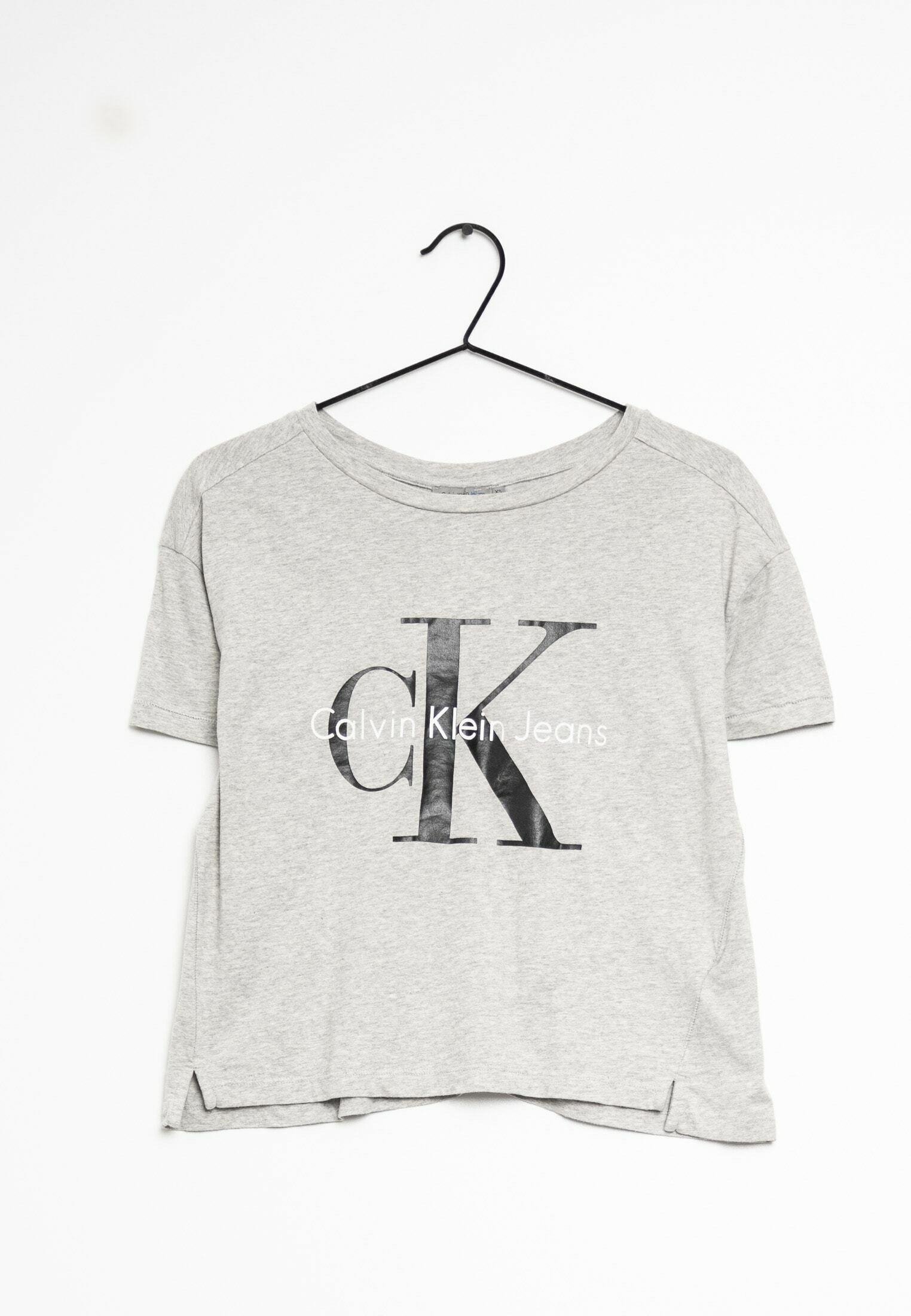 Calvin Klein T-shirt print - grey/Grijs 