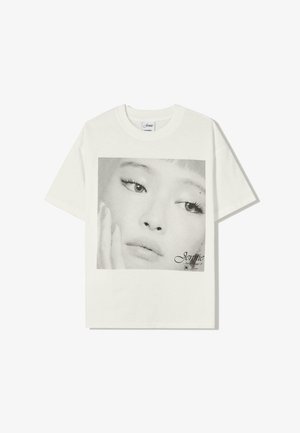 SHORT-SLEEVE JENNIE  - Majica kratkih rukava s printom - white