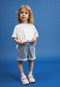 Next - EMBROIDERED - Jeans Shorts - denim Thumbnail-Bild 1