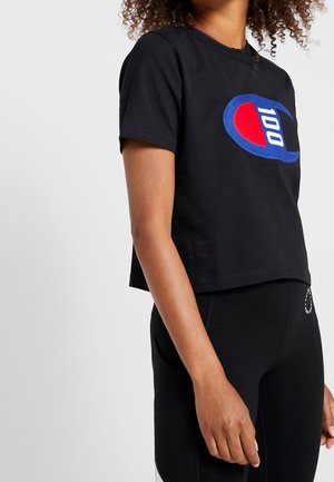 Printtipaita - black