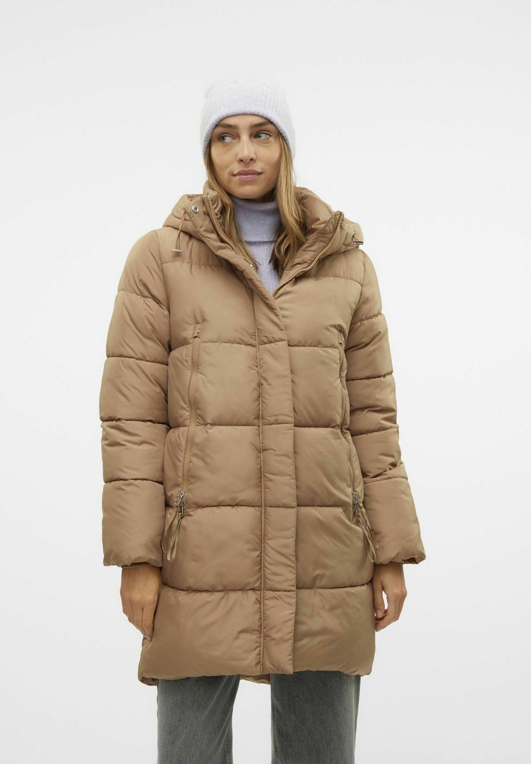 Manteau Long Matelassé Pour Fille S.Oliver - Imperméable Et Coupe-vent - Très Chaud - Avec Capuche Et Fourrure Synthétique - Ceinture - Idéal Pour L'hiver