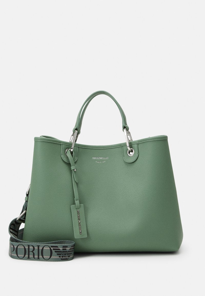 Emporio Armani - MYEA BORSA SET - Bevásárlótáska - salvia/urban chic, Nagyítás