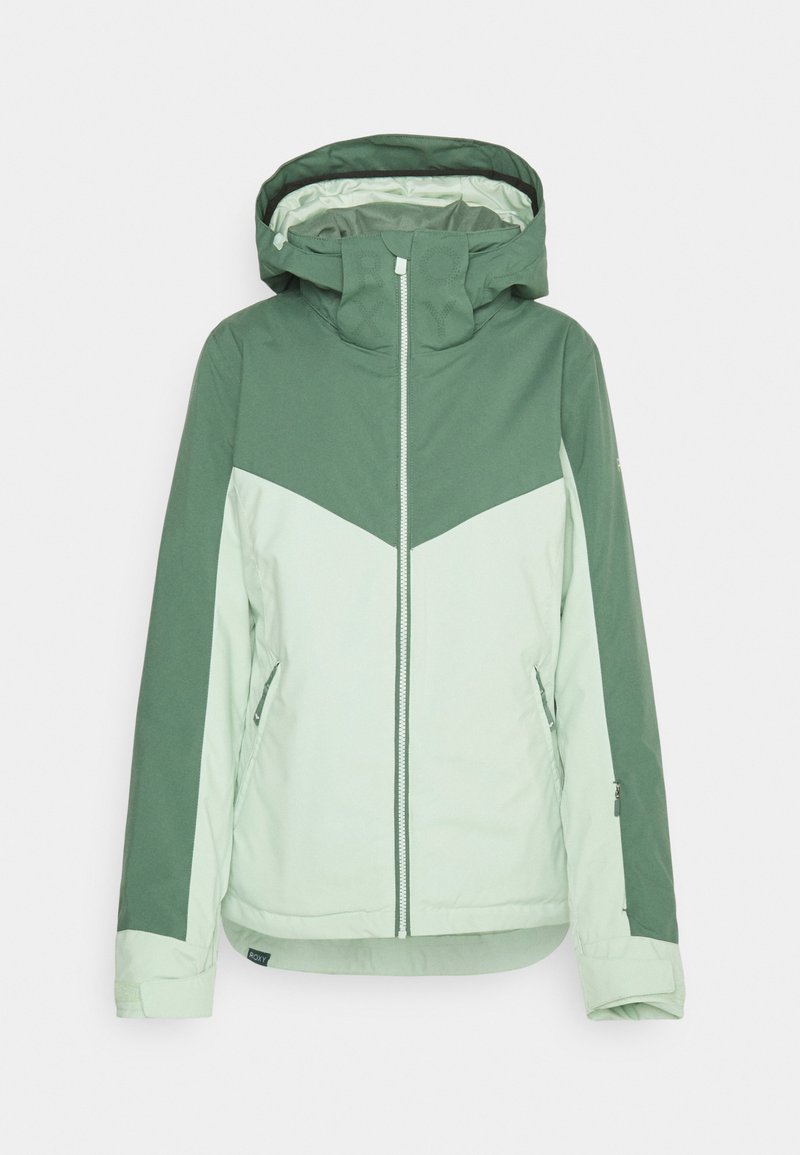 Roxy FREE JET BLOCK Snowboard jacket dark forest/dark green