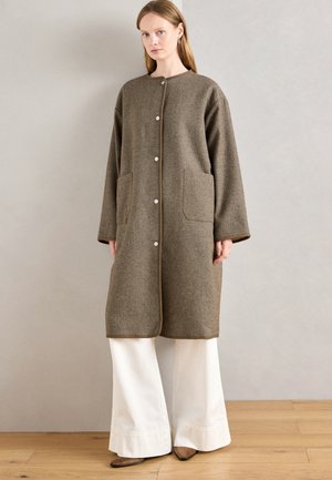COAT - Klassisk kåpe / frakk - dark mokka