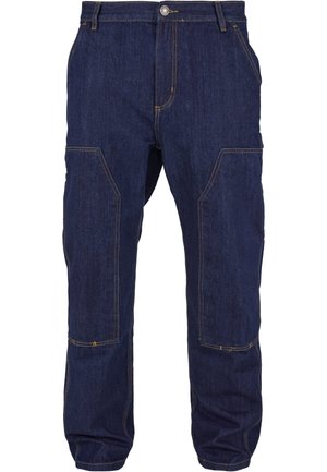 Vaqueros rectos - rinsed denim