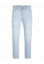 JACK & JONES JJIERIK JJCOOPER SBD 912 Tapered Fit Jeans voor mannen, taps toelopende pasvorm, ecru, 33W / 34L